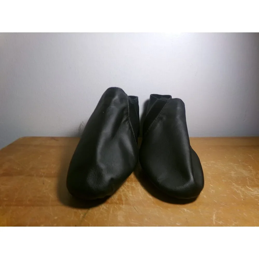 Pre-Owned Dance Jazz Shoes Leo's 5.5M Adult Slip On Leather Split Sole